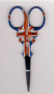 3 1/2" Embroidery Scissors - Union Jack